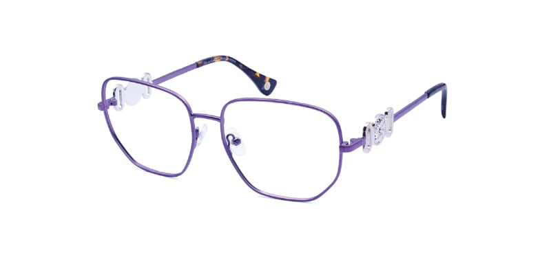Lentes Frida Kahlo modelo FK1013M-PU — Fábrica de Lentes GDL